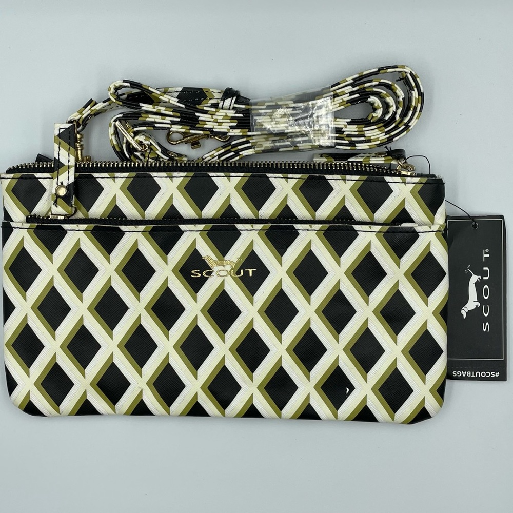 NWT Scout Carson Crossbody Purse Wallet with Removable Adjustable Strap